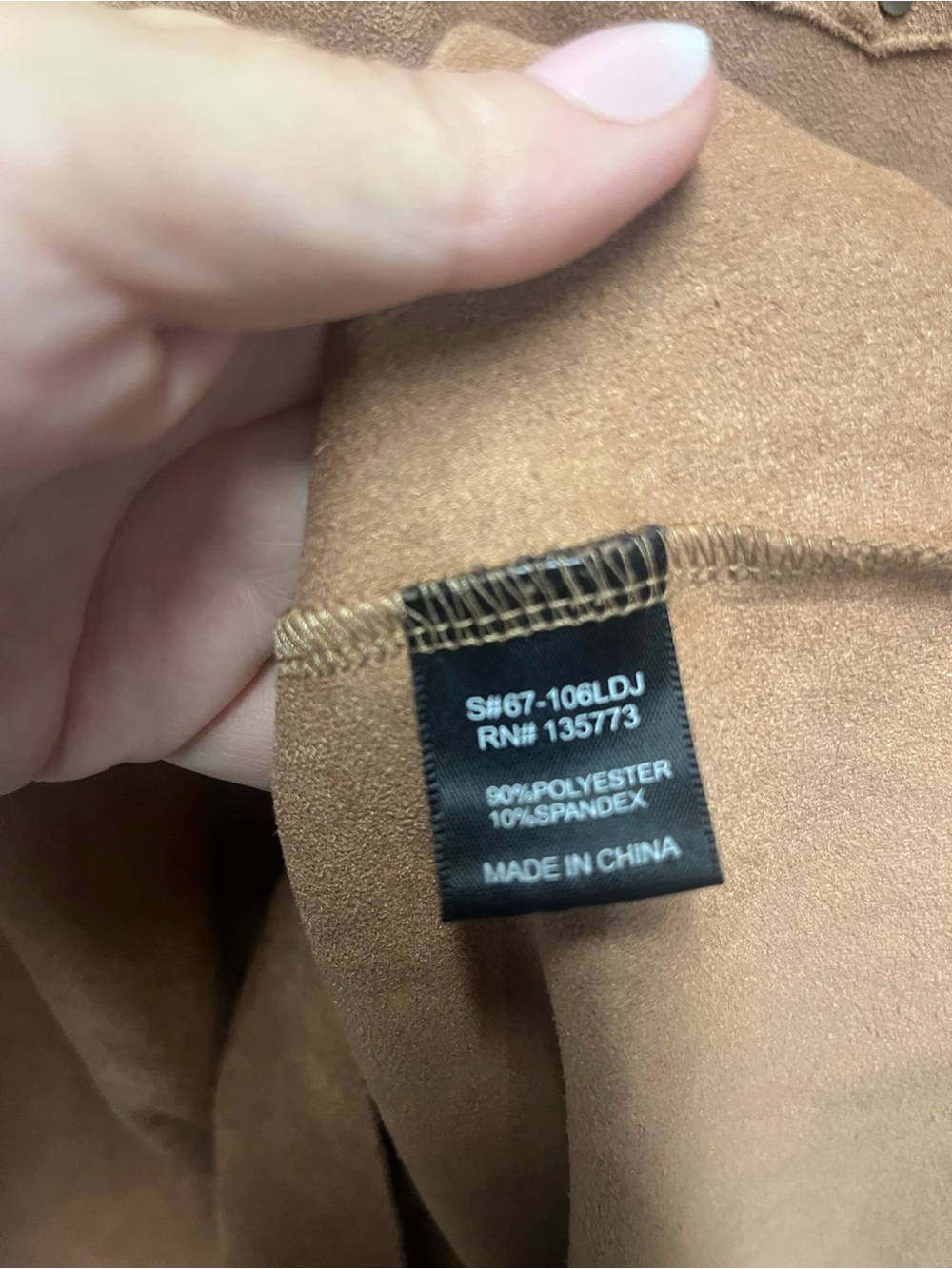 Olivaceous Vegan Suede Mini Dress (rack) - Picture 7 of 11
